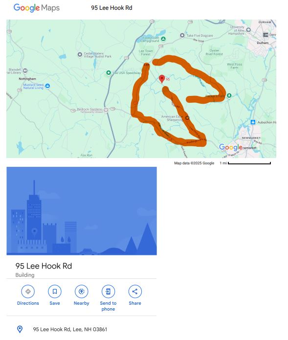 Road Closure Map